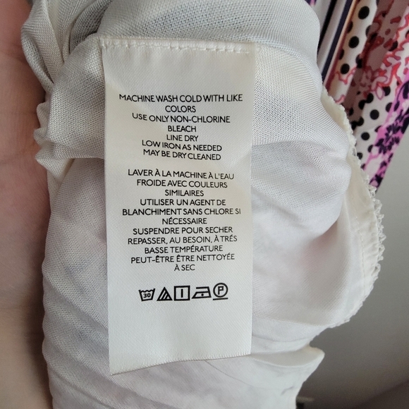 By Anthropologie Ruffled Patchwork Midi Dress size 0 NWT - Picture 9 of 10